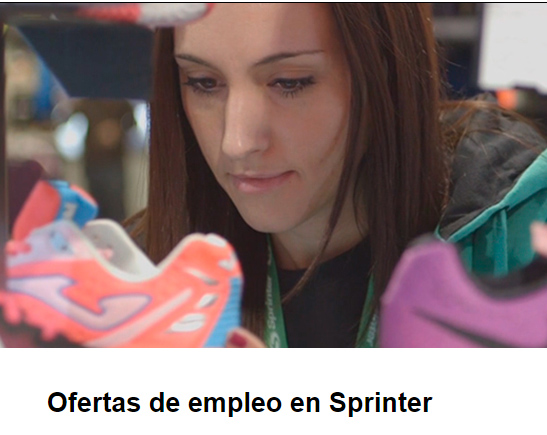 Sprinter empleo las palmas