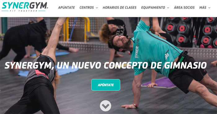 enviar curriculum a gimnasios synergym