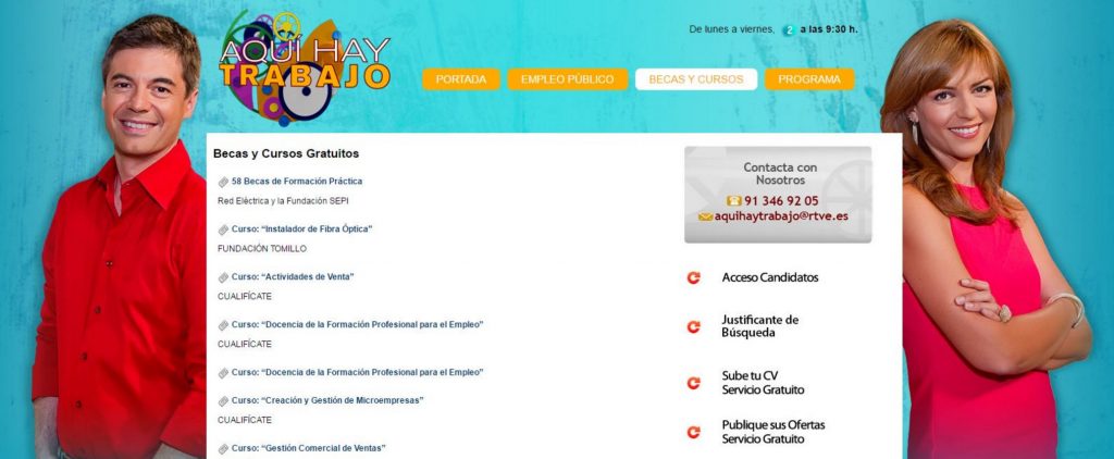 Rtve A La Carta Aqui Hay Trabajo
